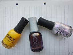 Orly Nail Polishes - 3 colors image 1