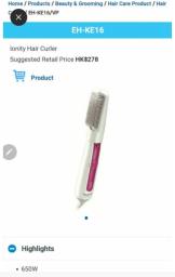 Panasonic Ionity Hair Treatment image 1