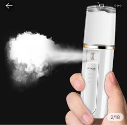 Portable Facial Nano mist sprayer Refres image 1
