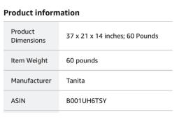 Tanita Tbf-410 Professional Body Composi image 4