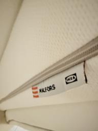 2 single ikea mattresses image 3