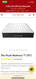 2 x The Hush Mattress 10 - Queen size image 3