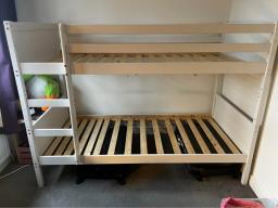 3ft Single Wooden Bunk Bed image 1