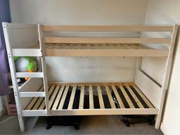 3ft Single Wooden Bunk Bed image 2
