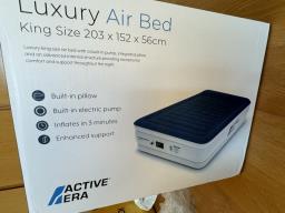 Air mattress - like new image 3