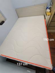 Bed with Mattress image 1