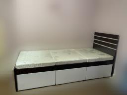 Bed with Mattress image 2
