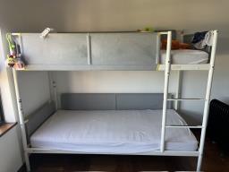 Bunk bed frame  1 mattress image 1