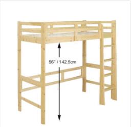 Childs Pine Bunk Bed image 2