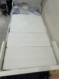 ext bed frame with matress 91x190 cm image 9