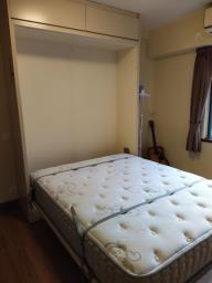 Fold out double bed with storage image 2