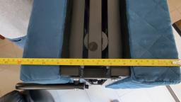 Folding bed with mattress image 3