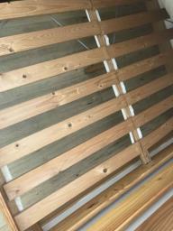 Free Bed Small double Real Wood frame image 3