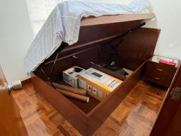 Free double bed and mattress image 2