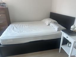 Free - Ikea Double Bed with Mattress image 1