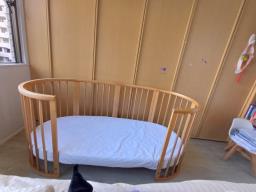 Genuine Stokke Cot and Junior bed image 1