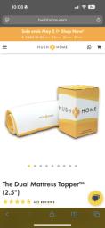 Hush Home king size mattress topper image 1