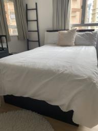 Hydraulic Storage Bed and Mattress image 1