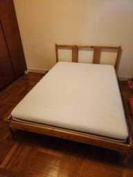 Ikea bed and mattress image 1