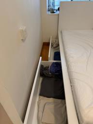 Ikea Bed and Mattress image 2