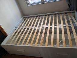 Ikea bed with storage image 2