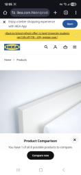 Ikea king size bed image 3
