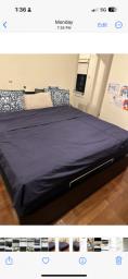 Ikea  Malm bed - super king size image 2