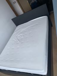 Ikea Ottoman bed with mattress queen image 1