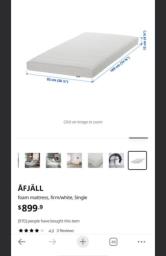 Ikea Single Mattress image 2