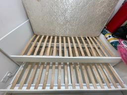 Ikea single storage bed wdrawers image 1
