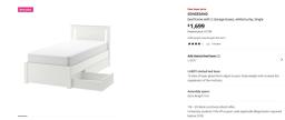 Ikea Songesand single bed image 3