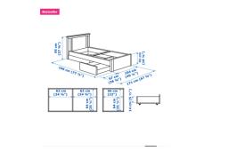 Ikea Songesand single bed image 5