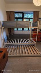 Ikea Vitval bunk bed with underbed image 1