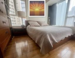 Indigo Living gas lift bed - queen size image 2