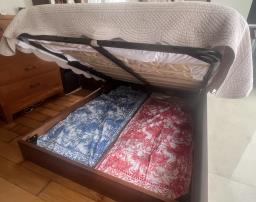 Indigo Living gas lift bed - queen size image 4