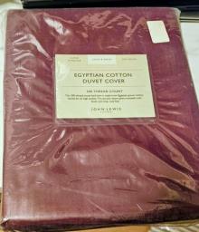 John Lewis Egyptian Cotton Duvet Cover image 1