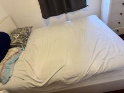 Malm bedframe with storage 150x200 cm image 2