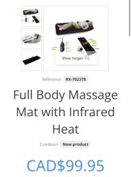 Massage Mat with Heat and Vibration image 4