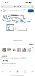 Queen bed frame image 5