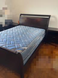 Queen size bed and two night stand image 2