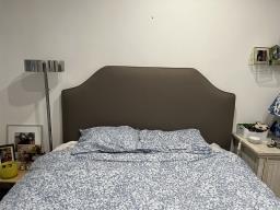 Queen Size Bed Base and Headboard image 1