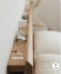 Queen size solid wood bed image 7