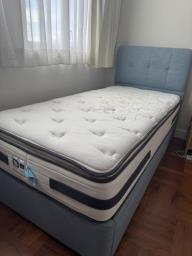 Sealy Bedframe and Mattress image 1