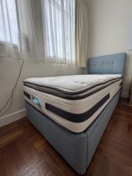 Sealy Bedframe and Mattress image 3