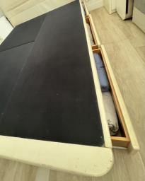 Sealy used bed frame image 2