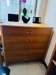 Shanghai made solid wood Bedroom set image 4