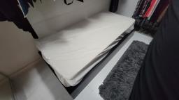 Single bed base and mattress image 1