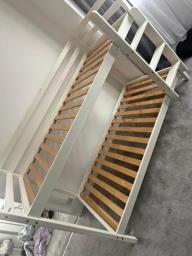 Single Wooden Bunk Bed Frame image 1