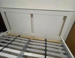 Soldikea Double mattress free bedframe image 3