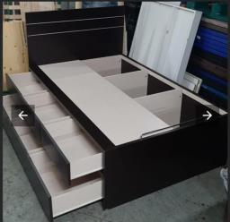 Storage bed and wardrobe up for grabs image 1